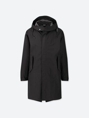 Uniqlo Blocktech Fishtail Parka in Black - sz Large